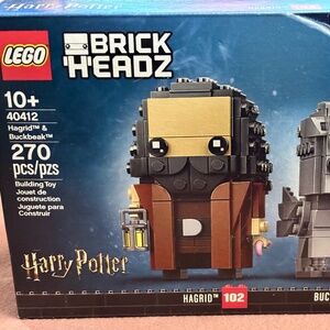 LEGO BRICK'H'EADZ "Hagrid & Buckbeak" 40412 UNOPENED